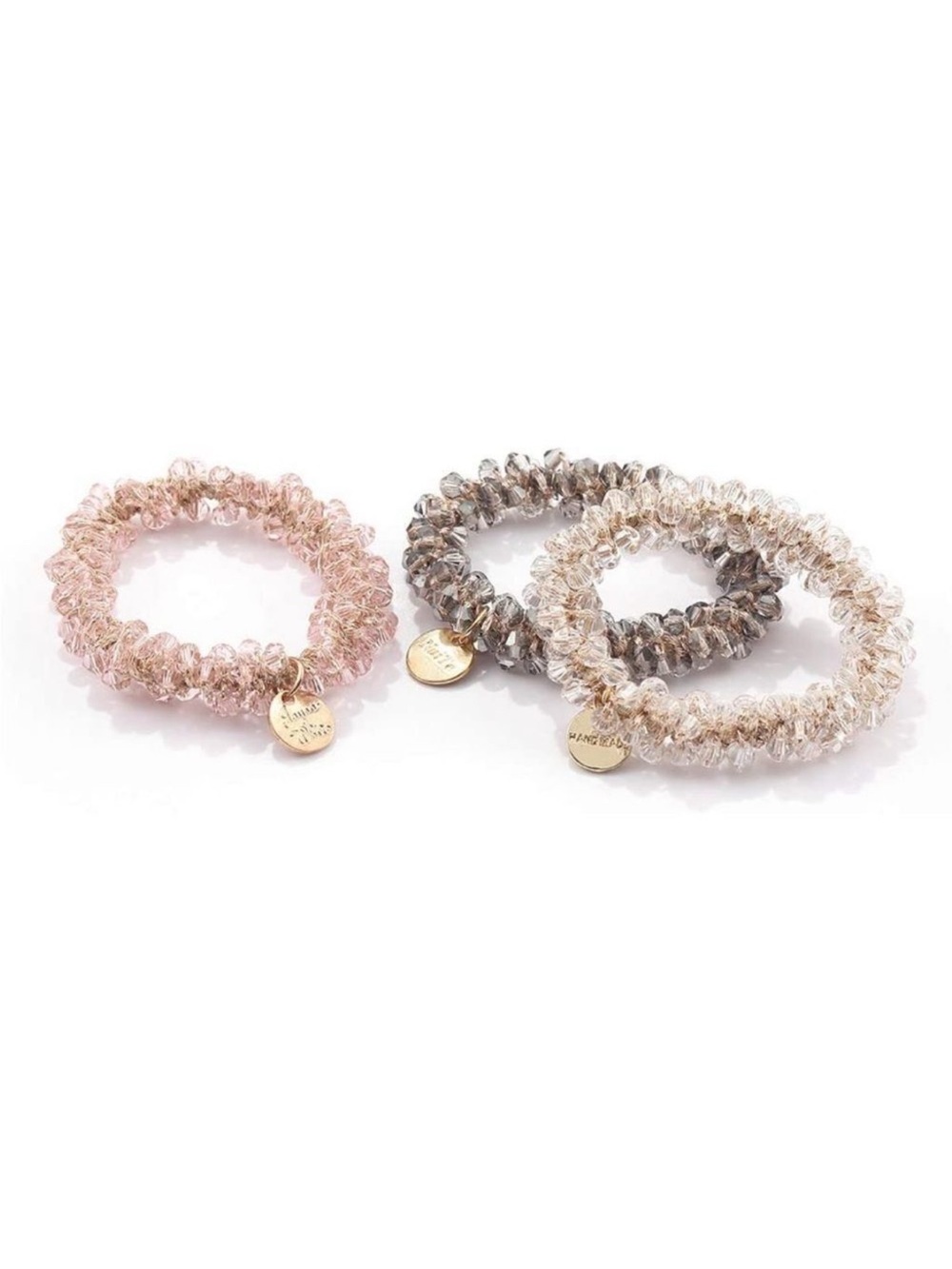 Crystal Hairties 3-pack   